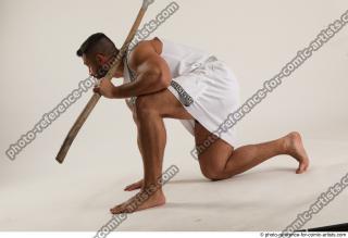 04 2019 01 ATILLA KNEELING POSE WITH SPEAR
